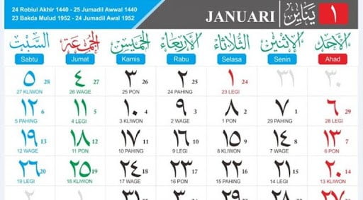 Kalender Hijriah