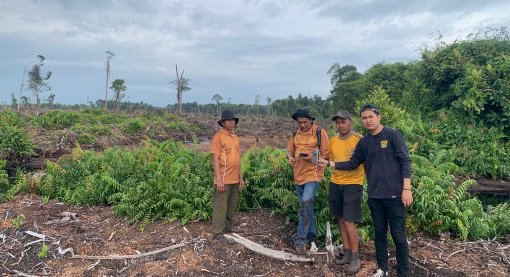 Polres Nagan Raya Pantau Perambahan Hutan Gambut Rawa Tripa