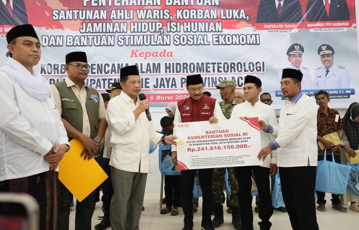 bansos bencana Sumatera