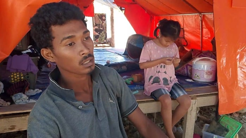 penyintas banjir di aceh tamiang