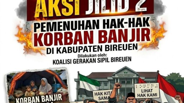 Aksi demo Jilid 2 di Bireuen