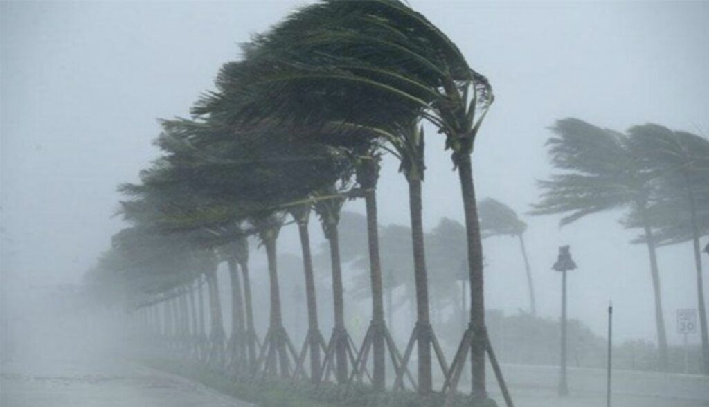 Ilustrasi cuaca ekstrem