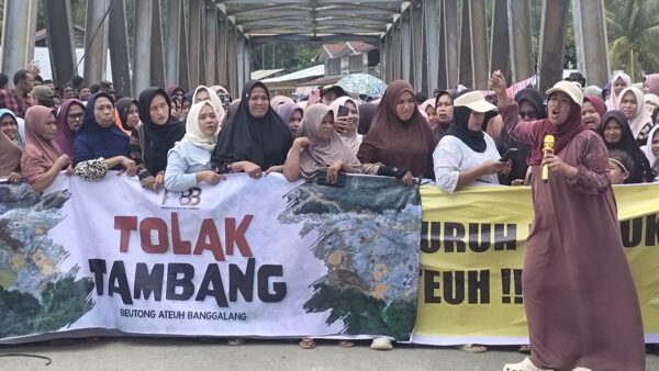 Aksi Tolak Tambang Beutong