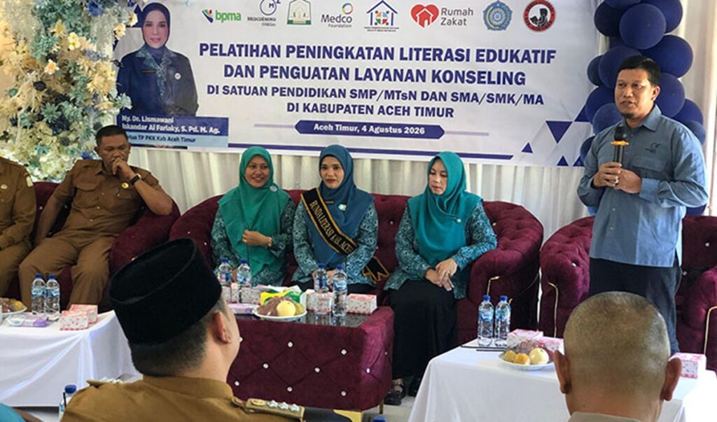 Medco Dukung Literasi SMPN 1 Julok