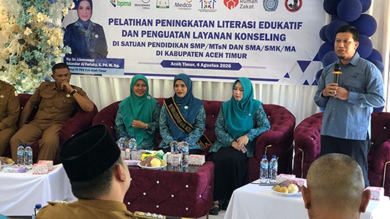 Medco Dukung Literasi SMPN 1 Julok