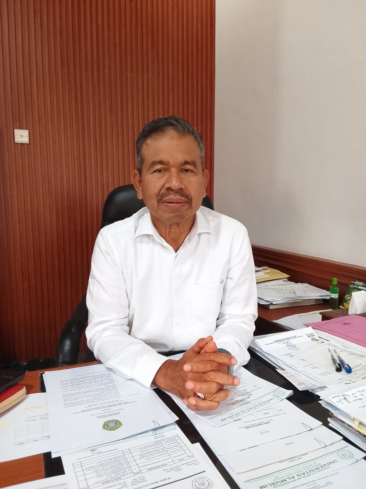 Rektor Umuslim, Dr. Marwan, M.Pd