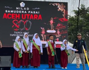 Milad ke-800 Aceh Utara, SDN 3 Muara Batu Tanam 800 Pohon dan Deklarasi Bebas Sampah Plastik