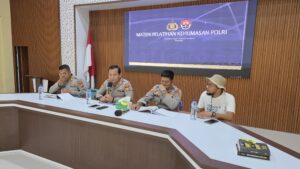 Polres Bireuen Latih Anggota Jadi Komunikator Publik di Era Digital
