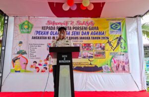 Porseni GAMA IV Gugus 2 Jangka Resmi Dibuka, Tujuh Madrasah Adu Prestasi