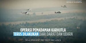 64 Pesawat dan 54.394 Personel Dikerahkan, Pemerintah Perkuat Operasi Karhutla